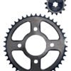 Kit Arrastre Plato/piñon Acerado Dt 125-175 Acerado Moto