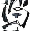Kit Carenado Tapas Completo Honda C100 Wave I Negro 19 Pieza