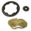 Kit De Arrastre Fz 2.0 De Freno Disco Trasero Dorada