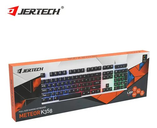D_891550-MCO80598860009_112024-O.jpg Teclado Gamer Con Luz Rgb K358 Retroiluminado Jertech Blanco