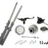 Tren Delantero Freno De Disco Completo Boxer Ct 100