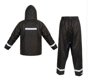 Impermeable Moto Traje Lluvia Motociclista Siliconado Pvc