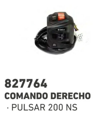 Comando Derecho Bajaj Pulsar 200 Ns Calidad Original
