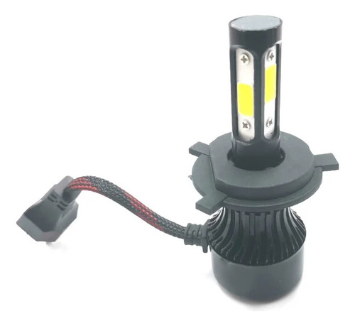 Bombillo Luz Led Moto Carro H4 Altas/bajas Ac/dc