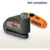 Candado Moto Bici Alarma Disco Seguro Manilar Antirrobo