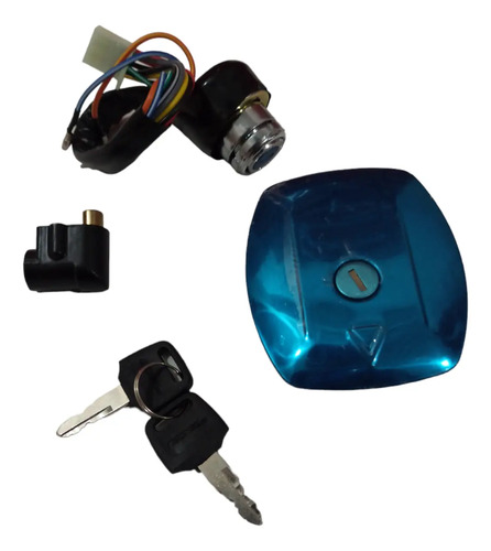 D_906456-MCO70986767471_082023-O.jpg Kit Suiche Encendido Suzuki Ax 100 115 Switch Tapa Gasolina