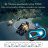D_908227-MCO106970139468_022026-O.jpg Intercomunicador Freedconn T Max Pro Intercom Moto Casco