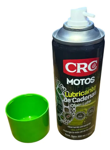 D_917680-MCO108524541597_032026-O.jpg Kit Lubricante Desengrasante Cadena Moto Bici Crc 220 Ml