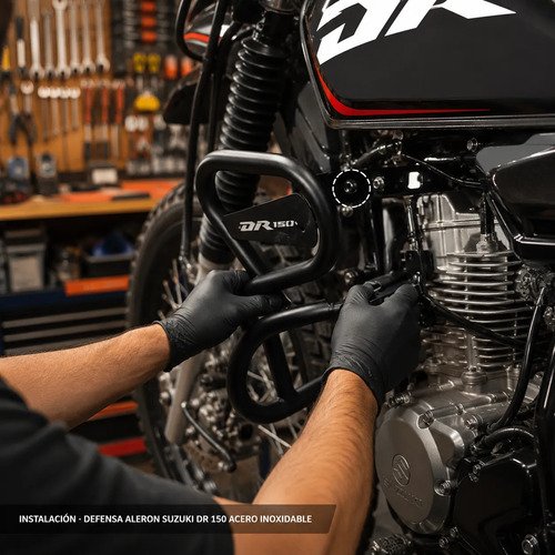 D_918264-MCO113490107061_062026-O.jpg Defensa Aleron Suzuki Dr 150 Proteccion Anticaida