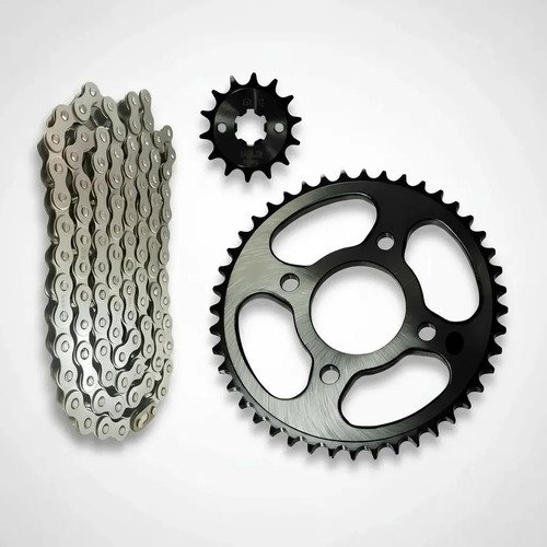 Kit De Arrastre Tvs Apache 200 Reforzado Cadena Oring