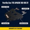 Parrilla Tvs Apache 160 180 2v Base Maletero Cnc Acero