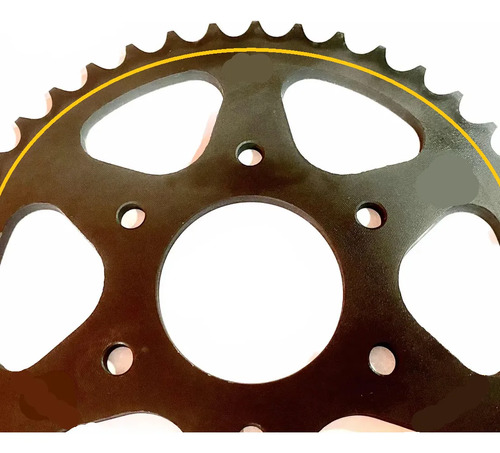Kit Arrastre Bajaj Pulsar 200 Ns Cadena Dorada Orrinada