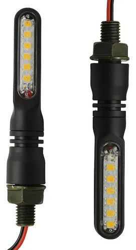 Direccionales Led Universal Fija Motocicleta