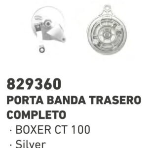 Porta Bandas Trasero Boxer Ct Platino 100 Calidad Original