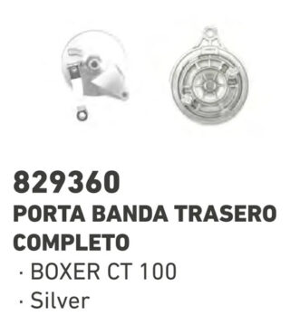 Porta Bandas Trasero Boxer Ct Platino 100 Calidad Original