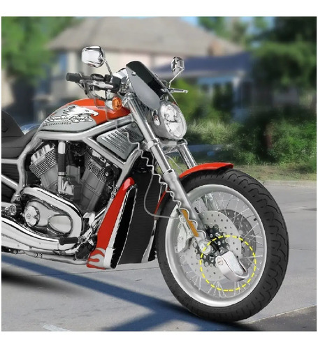 D_935527-MLA100388241051_122025-O.jpg Candado Alarma Moto Bicicleta 110dB Impermeable Acero LK603