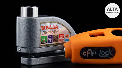 Candado Moto Bici Alarma Disco Seguro Manilar Antirrobo