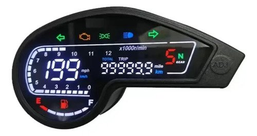 Tacometro Velocimetro Digital Honda Xr150 Con Medidor Xr190