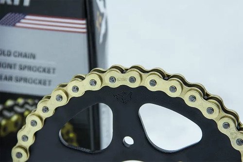 D_939824-MCO107429151875_022026-O.jpg Kit De Arrastre Yamaha Fz 2.0 Freno Disco Dorada Reforzado