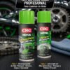 Kit Limpieza Cadena Moto Crc 220 Ml Lubricante Desengrasante