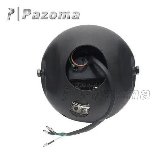 D_941415-MCO73487237577_122023-O.jpg Farola Led Redonda Moto Universal Café Racer Nkd 2 Colores