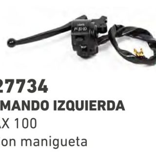 Comando Izquierdo Ax 100 Con Manigueta Calidad Original