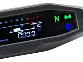 Tacometro Velocimetro Digital Vapor Moto Led Universal