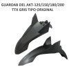 Guardabarro Delantero Akt Ttr 125 150 180 Ttx Color Gris