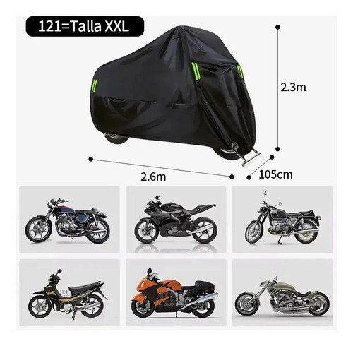 Pijama Moto Forro Protector Impermeable Con Argolla
