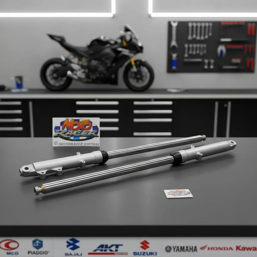 Barras Con Botellas Freno De Disco Akt 125 Sl Nkd Ax100