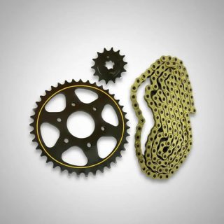 Kit Arrastre Bajaj Pulsar 200 Ns Cadena Dorada Orrinada