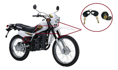 Seguro Tapa Lateral Yamaha Dt 125-175k