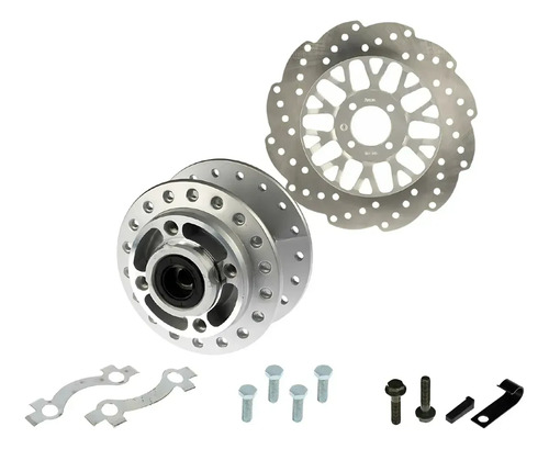 Disco De Freno Delantero Completo Bajaj Boxer Ct 100