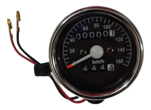D_969581-MCO70923667772_082023-O.jpg Tacometro Velocimetro Universal Redondo Cromado Cafe Racer