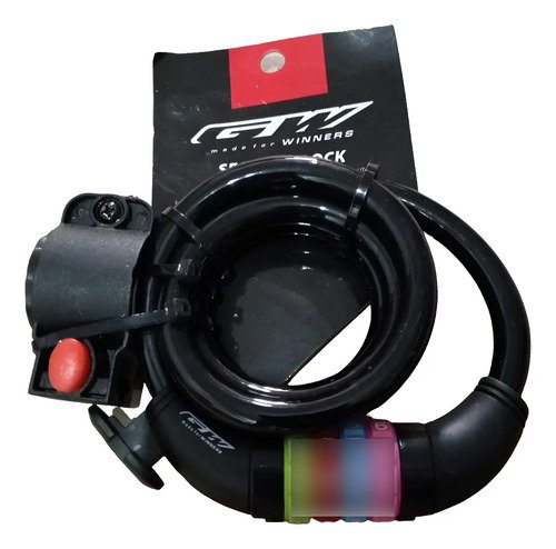 Candado Bicicleta Moto Clave Gw Guaya Acero 100 Cm