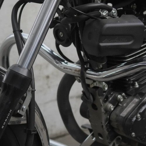 Defensa Tipo Mariposa Cromada Suzuki Gn 125