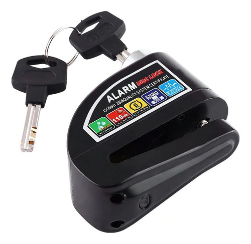 D_976341-MLA99892160233_112025-O.jpg Candado Alarma Moto Bicicleta 110dB Impermeable Acero LK603