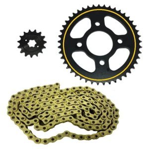 Kit Arrastre Pulsar 160 Ns Fi Acero Negro Reforzado