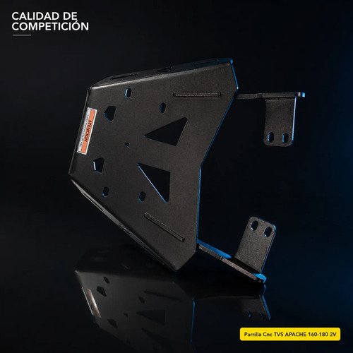 Parrilla Tvs Apache 160 180 2v Base Maletero Cnc Acero