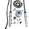 Tren Delantero Completo Akt 125 Sl Nkd Ax100 Ax4 En Flor