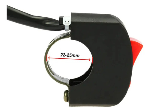 Suiche Interruptor Moto Universal Run On Off 2 Posiciones