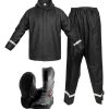 D_988259-MCO110935007538_052026-O.jpg Impermeable Moto Con Botas Traje Lluvia Siliconado