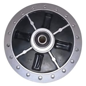 Campana Trasera Boxer Ct 100 Con Cauchos Y Balinera