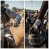 Guantes Para Moto Fox Bici Motocroos Tactil Semi Talla L