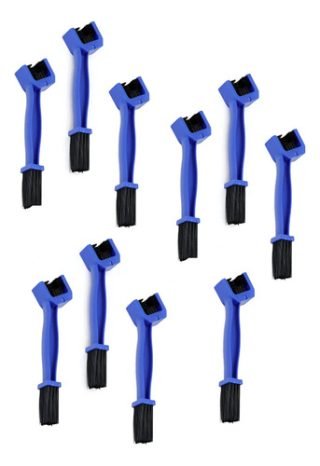 D_691267-MCO115305772560_082026-O.jpg 10 Cepillos Limpiador Cadena Moto Cerdas Gruesas