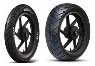 Combo Llanta Ceat 100/80/17 Y 140/70/17 Gixxer Fz Pulsar