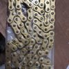 Cadena Moto 525x120l Oring Reforzada Dorada