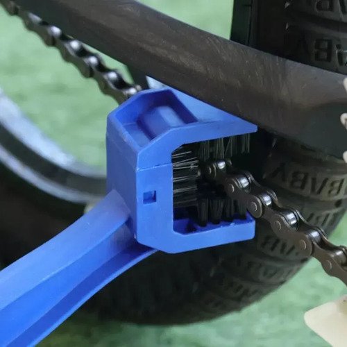2 Cepillo Limpiador Cadena Moto Cerdas Gruesas