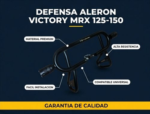 Defensa Slider Victory Mrx 125 150 Aleron Proteccion