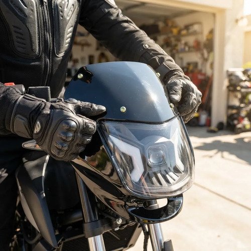 Farola Completa Led Boxer Ct 100 Carenaje Y Visor